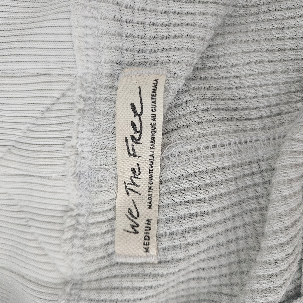 We The Free Gray Knit Top